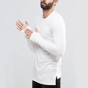 Quality manufacturer 100% heavyweight cotton blank t shirt custom print plain t-shirts men oversized <b>tshirt</b> for wholesale - Product Image 6