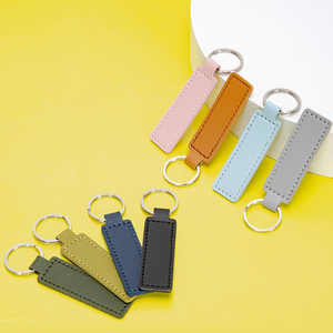 Tùy chỉnh cổ điển & thời trang PU da Keychain Cá nhân hoá chìa khóa xe tùy chỉnh in logo - Product Image 5
