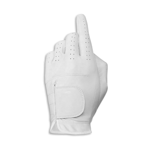 Gants de golf personnalisés avec impression de logo, pour droitier et gaucher, entièrement en cuir Cabretta - Product Image 2