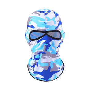 Masque facial camouflage intégral, respirant, imperméable, 100% polyester, réglable, unisexe adulte - Product Image 3