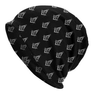Gorros de invierno de doble capa, gruesos, lisos, personalizables con logotipo, gorros cálidos con diseño a cuadros para hombres y mujeres. - Product Image 2