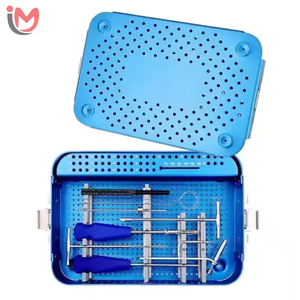 IMANS ENTERPRISES Instrumentos Quirúrgicos Ortopédicos Manuales de Acero de Alta Calidad, Juego de Instrumentos para Tornillos Canulados de 4.0 mm, Uso Hospitalario - Product Image 1