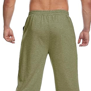 Custom Men's Flared Sweatpants Premium Streetwear Wide Leg Joggers Oem Odm Personalized Fashion Apparel - Product Image 6