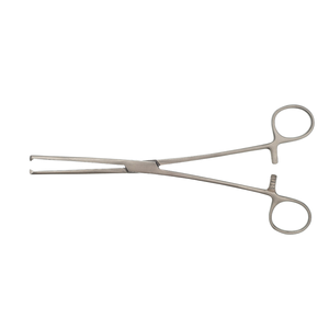 Rochester Ochsner Forceps <b>9</b>″ Straight 1x2 Teeth Stainless Steel Surgical Hemostatic Locking Instrument - Product Image 2