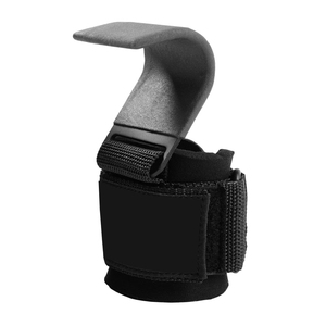 Ganchos de Neopreno Resistentes para Levantamiento de Pesas, para Entrenamiento en Gimnasio y Soporte de Fitness, Ajustables, Antideslizantes y Portátiles - Product Image 1
