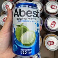 Vente en gros usine Boissons rafraîchissantes Eau de coco naturelle fraîche 330ml Jus de coco vietnamien Jus de fruits de la meilleure qualité