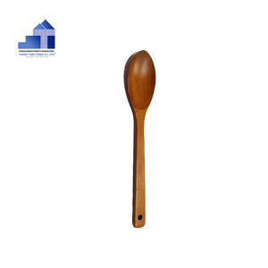 Cuillère et fourchette en bois légères, forme unique, résistantes au four, ustensiles idéaux pour le thé et les desserts, fabriquées au Vietnam - Product Image 4