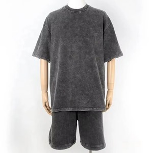 Hottest Fashion wear summer men outfit two piece shorts t-shirt sets street casual 2 piece short <b>pants</b> t shirt men sets - Product Image 3
