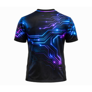 Camisetas Personalizadas para Esports, Diseño Personalizado, Impresión por Transferencia de Calor, Ecológicas, de Secado Rápido, Transpirables, de Malla de Poliéster, para Videojuegos - Product Image 4