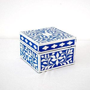 Caja de Almacenamiento de MDF con Incrustaciones de Resina de Último Diseño, Caja Decorativa de Resina para Joyería, Precio de Fábrica al por Mayor - Product Image 5