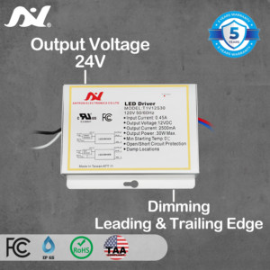 Taiwan Hot Selling 30W Emergency <b>LED</b> <b>Driver</b> Triac <b>Dimmable</b> for <b>LED</b> Lighting Application - Product Image 4