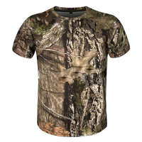 Chemise de chasse camouflage orange pour homme, manches longues, respirante, doublure en toile de coton, impression sérigraphique, été, extérieur