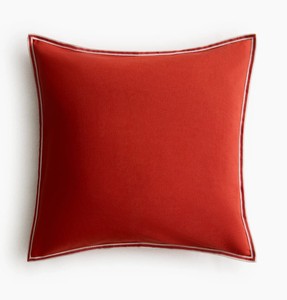 100% Cotton Canvas Woven Cushion <b>Cover</b> With Piping Luxury Decorative Cotton Canvas Pillow <b>Covers</b> With Piping Handmade Woven Cott - Product Image 1