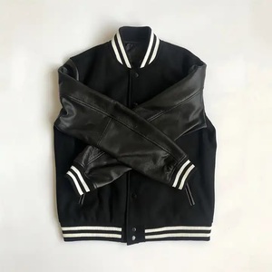 2026 Factory Made Custom Wholesale <b>Men</b> <b>Varsity</b> <b>Jackets</b> Letterman <b>Jackets</b> Custom Baseball Letterman <b>Varsity</b> <b>Bomber</b> <b>Jacket</b> - Product Image 2