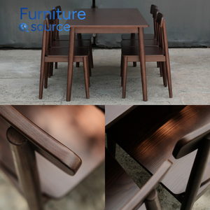 Mesa de comedor de madera cómoda y duradera moderna para comidas familiares muebles para el hogar del fabricante de Vietnam - Product Image 2