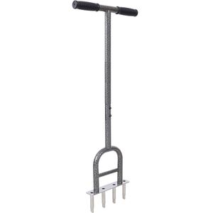 Aeratore Manuale per Prato a 4 Punte con Impugnatura in Gomma Morbida, Strumento per Pulizia del Giardino, Attrezzo Portatile per Aerazione - Product Image 6
