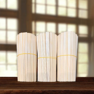 Palillos Desechables de Madera de Grado AB, Palillos Redondos y Lisos de Madera para Restaurante y Empaque de Regalos Empresariales - Product Image 4