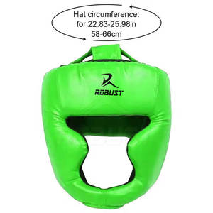 Protector de Cabeza de Cuero para Boxeo, Resistente a Impactos, Ajustable y Transpirable - Product Image 2