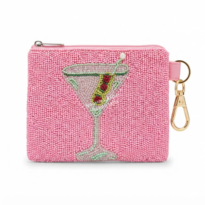 Crimson Elephant Beaded Coin Purse Handmade Seed Bead <b>Zip</b> <b>Wallet</b> for Boutique Gift Wholesale OEM Manufacturer - Product Image 4
