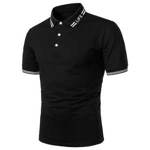 Polo à manches courtes pour homme, en mélange de coton respirant, idéal pour l'été, style décontracté ou professionnel, vêtements de sport, vente en gros pour hommes, commande en gros - Product Image 2
