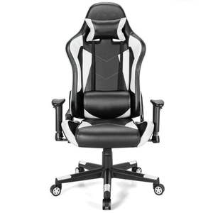 Silla de Juego Giratoria Ajustable Estilo Racing, Silla de Oficina para Computadora - Product Image 2