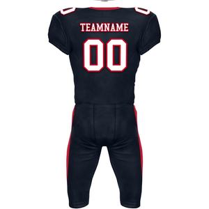 ชุดกีฬาแขนสั้นพิมพ์ลายระบายอากาศเสื้อฟุตบอลอเมริกันออกแบบได้ตามต้องการ - Product Image 4