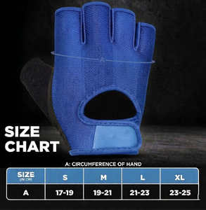 CLOVIX SPORTS Durable Gym Gloves <b>Half</b> Finger Breathable Fitness Mitts Non <b>Slip</b> Padded Weightlifting Gloves Towel Thumb Fastener - Product Image 4