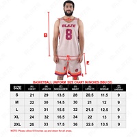 Blaze Fight Wear uniforme de basket-ball personnalisé OEM sublimation numérique 100% polyester maillot de football Anti-UV léger