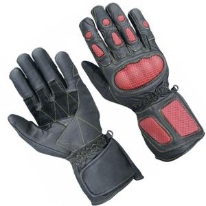 Gants de moto en cuir renforcé avec paume rembourrée et protection contre les chocs, prix de gros, gants de conduite personnalisables, pour l'extérieur - Product Image 2