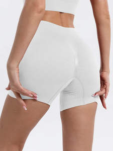 Shorts de Yoga de Cintura Alta para Mujer, de Alta Calidad, Cómodos, Elásticos, Levanta Glúteos, para Gimnasio, Fitness, Ejercicio, Ropa Deportiva, Ajustados - Product Image 5