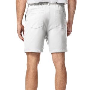 Shorts chino pour hommes en gros, coupe classique, été, extensible, taille en coton sergé, shorts décontractés, logo personnalisé, nouvelle arrivée - Product Image 1