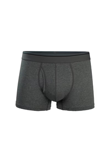 Calzoncillos tipo bóxer de mezcla de algodón para hombre, ropa interior transpirable de secado rápido con cintura elástica de altura media para uso diario - Product Image 6