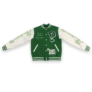 New Custom Design Men's Varsity Baseball <b>Jacket</b> 100% Cotton Soft Shell Microfleece Plus Size <b>Winter</b> Fashion - Product Image 2