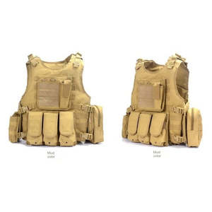 Chaleco Táctico de Liberación Rápida en Camuflaje, Equipo de Protección para Entusiastas del Aire Libre, Uniforme de Entrenamiento 6094 Cs - Product Image 1