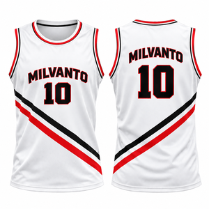 Nueva Camiseta de Baloncesto Personalizada para Hombre y Mujer |   Camiseta Deportiva de Alta Calidad 100% Poliéster Transpirable de Secado Rápido que Absorbe la Humedad - Product Image 1