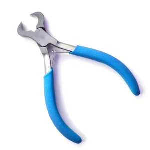 Pince à micro-anneaux pour extensions capillaires de haute qualité, avec fonction de maintien, emballage personnalisé, logo, meilleur prix, outil en acier inoxydable de qualité chirurgicale - Product Image 1