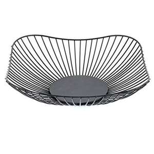 Cesta Organizadora de Hierro de Lujo con Asa, Diseño Rectangular Moderno, Ecológica y Hecha a Mano, para Almacenamiento de Frutas en la Cocina, Azora - Product Image 5