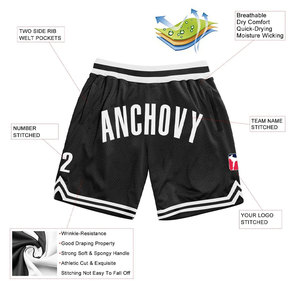 Pantalones Cortos de Baloncesto Ligeros de Malla de Secado Rápido para Deportes, Cómodos y de Ajuste Relajado para Uso Diario - Product Image 2