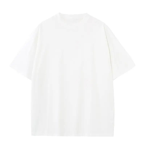 Camiseta blanca básica de cuello redondo y manga corta para hombre, corte regular, informal, de color sólido, de algodón, jersey, diseño liso, camiseta blanca para hombre - Product Image 6