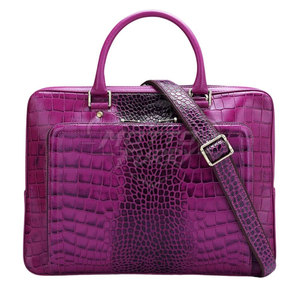 Modern Genuine Leather Laptop Bags Water Resistant Casual Eco-Friendly Spacious <b>Storage</b> <b>Computers</b> Documents Travel Office - Product Image 5