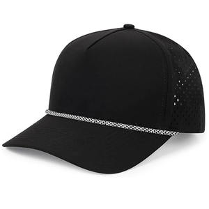 <b>Black</b> Breathable Sporty <b>Baseball</b> <b>Cap</b> Unisex Adjustable Mesh Back Spring Summer Style - Product Image 1
