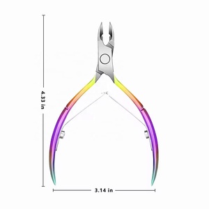 Meilleur fabricant Pissco pour les soins des ongles et des sourcils Pince à cuticules Pince à sourcils pour manucure Pédicure Salon de beauté Kits - Product Image 6