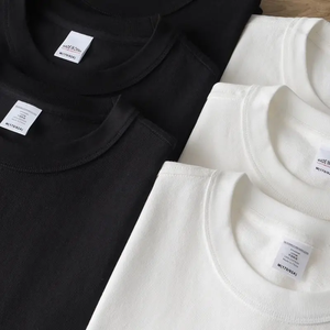 เสื้อยืดคอกลมผู้ชาย ผ้าฝ้ายออร์แกนิค 100% คุณภาพพรีเมียม ทรงสปอร์ต ถักทออย่างดี สีพื้น สวมใส่สบาย ทรงหลวม ระบายอากาศได้ดี เป็นมิตรต่อสิ่งแวดล้อม เหมาะสำหรับฤดูร้อน - Product Image 4