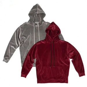 สินค้ามาแรงปี 2025 ชุดเซ็ตกำมะหยี่ผู้หญิง เสื้อครอปฮู้ดดี้ กางเกงขายาวเอวกลาง ผ้าฝ้าย สไตล์ไฮสตรีท รุ่นใหม่ล่าสุด 2 ชิ้น - Product Image 3