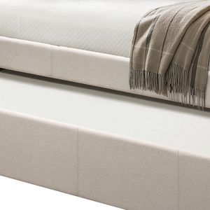 Twin Fog Upholstered <b>Daybed</b> with <b>Trundle</b> Elegant Living Room Furniture - Product Image 6