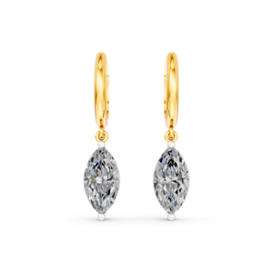 Pendientes de Oro Sólido de 10K, 14K, 9K y 18K con Diamante de Laboratorio de 3.1 Quilates, Certificado IGI, RJC, ODM, OEM, Fabricante de Joyería Fina Ética EA502321 - Product Image 6