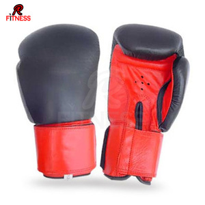 Gants de boxe haut de gamme pour les programmes de force et de conditionnement, équipement d'entraînement rembourré en cuir, personnalisation de la marque, vente en gros - Product Image 2