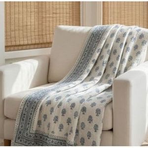 Boho Cotton Sanganer Kantha Queen Size <b>Throws</b> Hand Block Printed <b>Large</b> Width Handmade Indian Quilt Bedroom Homes Decor Export - Product Image 5