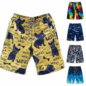 Short de sport pour hommes de haute qualité imprimé personnalisé Anti-rides Polyester Nylon entraînement Fitness pantalon de sport décontracté sublimé - Product Image 2