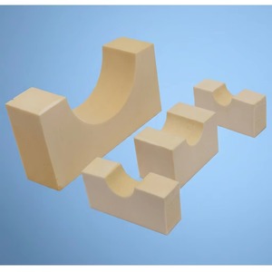 Bloc de support de tuyau isolant carré Jirawala Parshwa Engineering 100 mm, résistant à la corrosion et aux produits chimiques, basse pression - Product Image 4